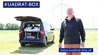 KUADRAT BOX Transport & Schlafmodul f&uuml;r Kleinbusse