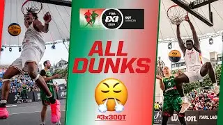 JAM SESSION 😤 The BEST DUNKS of the 3x3 Olympic Qualifying Tournament