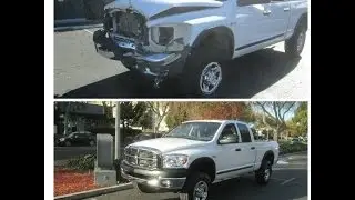 Sunnyvale Auto Body Shop Repair 2008 Dodge Truck