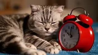 Cat vs. Alarm Clock