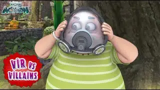 Timbaktu New Mask | Vir The Robot Boy | Vir Vs Villains Compilation | 04 | S3 | Wow Kidz Action
