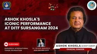 Legendary Ghazal Singer Ashok Khosla Performs 'Itni Shakti Humein Dena Daata' | Sur Sangam 2024
