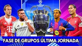 CHAMPIONS LEAGUE 2025/26 PREVIA JORNADA 8 | An&aacute;lisis y Predicciones🏆🔝⚽
