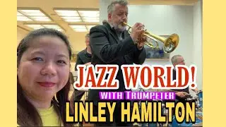 Serenaded by The Jazz World Presenter Linley Hamilton on LOVE Month
