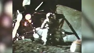 David Scott's Famous Feather-Hammer Moon Drop - Apollo 15 Science | #Restored #HD #60FPS