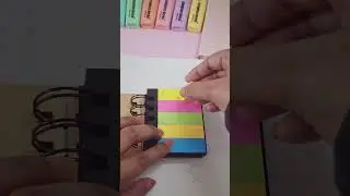 Unboxing sticky notes🎐How to use sticky notes? #shorts #youtubeshorts #diy #unboxing #aesthetic #art