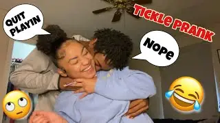 TICKLE PRANK on GIRLFRIEND Pt 6! *cute reaction