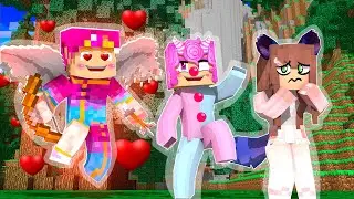 CLEVER CUPID AND WORRIED WEREWOLF - Minecraft Werewolves Minigame