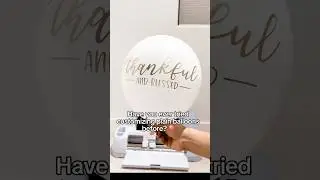 How to Add Adhesive Vinyl to Balloons: Custom Balloon Decor Tutorial ✨