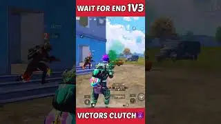 VICTOR VS CONQUEROR SQUAD 1V3 CLUTCH😈REFLEX OP DROPSHOT🔥#shorts#bgmi#kamehameha#dragonballz