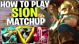 RANK#1 GP SHOWS YOU HOW TO PLAY SION MATCHUP