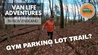 Planet Fitness Parking Lot... or Trailhead? (Van Life Workout)