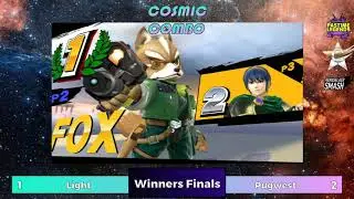 Cosmic Combo Smash 4 WF: Light (Fox) vs. Pugwest (Marth/Lucina)