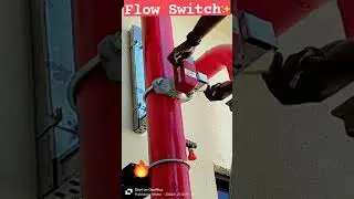 FLOW SWITCH CONNECTION:- 🔥#flowswitch #flow #switch #Fire #alarm #systems #firefighting