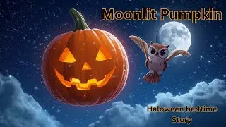Moonlit Pumpkin | Gentle Halloween Bedtime Story |Story time for Kids in English |  relaxing stories