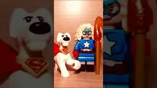 Lego Minifigure of the Day #lego #youtubeshorts #dc #stargirl #krypto #fun #toys #superhero #video