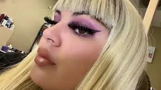 ABH Norvina Eyeshadow Palette Pro | Purple Pink Eye make up tutorial for beginners Easy