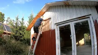 Gulv, vindskeder og maling