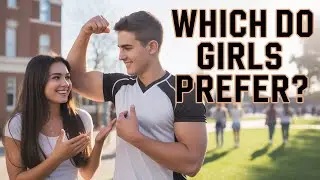 Which do girls prefer abs or big arms 👀