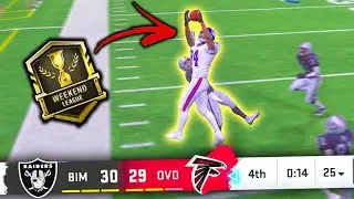 This GLITCHY One Play TD Secures Top 100 For Weekend League | Madden 20 Ultimate Team WL Recap