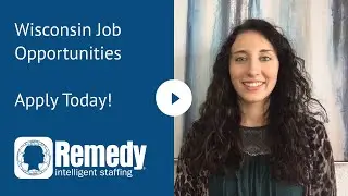 Wisconsin Job Opportunities Apply Today!