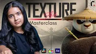 Text & Texture Motion Design MASTERCLASS (+ FREE Effects Pack)