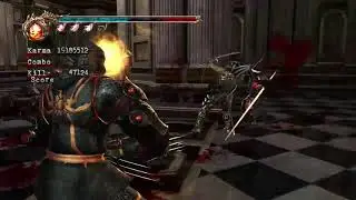 Ninja Gaiden 2 MN Chapter 8 Church fight Dual Swords No Ninpo No UT