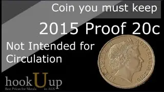 2015 Proof 20 Cents Not Intended for Circulation