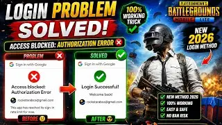 Can't login to PUBG Mobile Lite? Access blocked Authorization error solved ☺️ #pubglite #bgmilite