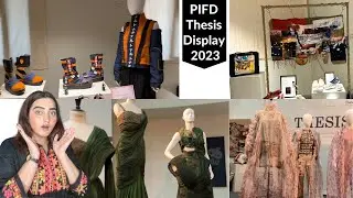 PIFD THESIS Display 2023 Vlog ! #pifd #fashiondesign #design #display #fun #explore