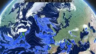 UK weather forecast two week outlook -  GFS Run: 2026-01-24 00z