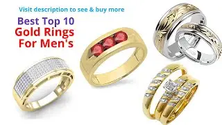 Gold Rings For Men's || Top Rated Best 10 Gold Rings For Men's