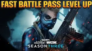 How to Level Up Season 3 Battle Pass Fast | Cold War and Warzone