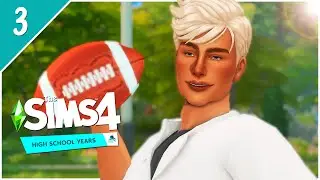 Football Team Sports Day 🏈// The Sims 4: High School Years #3