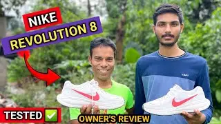 NIKE REVOLUTION 8 ‼️ TESTED SHOE REVIEW ✅ BEST SHOE FOR 5KM RUNNING 👞 💯 OWNERS REVIEW