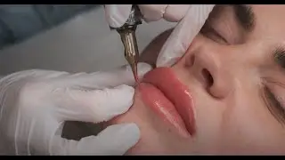 Fixing a Lip Blush Gone Wrong 💋 | Ombr&eacute; Correction Transformation