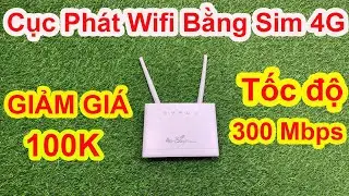 Cục Ph&aacute;t Wifi Bằng Sim Mạng 4G , ĐỪNG MUA Cục Ph&aacute;t Wifi Di Động 4G Nếu Chưa Xem Hết Video N&agrave;y???