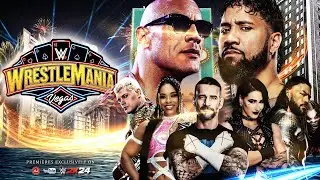 WRESTLEMANIA! - NIGHT TWO! | WWE 2K24 Universe Mode - #112 (PC)