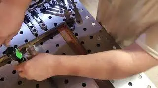 harbor freight fabrication table review.  Welding table