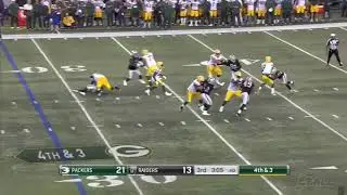 Nicholas Morrow stuffs DeShone Kizer on 4th down