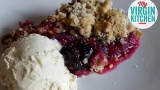 HOMEMADE APPLE & BLUEBERRY CRUMBLE RECIPE