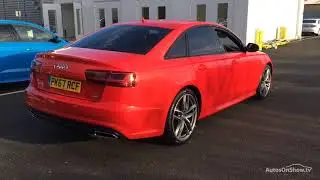 PK67RCF AUDI A6 TDI ULTRA BLACK EDITION RED 2017, Sytner Audi Bradford