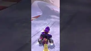 Waluigi Gameplay - Mario Kart World #shorts #mario #gaming