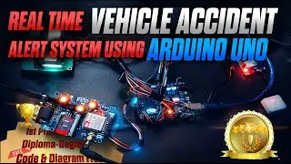Real Time Accident Alert System Using Arduino Uno, GSM SIM900A and GPS Module