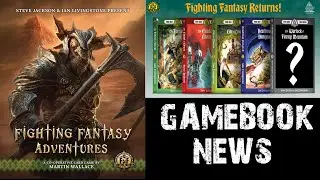 NEW Fighting Fantasy Adventures By Wallace Designs | Gamebook News Steve Jackson Games