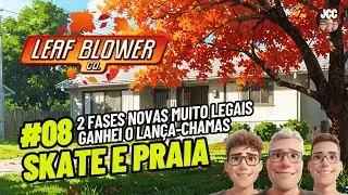 Praia e Skate no Leaf Blower Co Gameplay | Tarefas Diferentes #leafblowerco