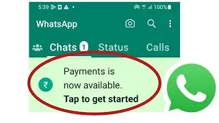 WhatsApp | Payment is now available  | Tab to get Started