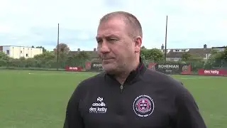 Bohs boss Alan Reynolds ahead of huge game vs Derry City