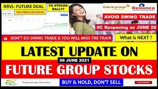 Future Group Latest News today|Future Retail news|RRVL deal news|FCONSUMER|FEL|FLFL|FRETAIL|FSC|FMNL
