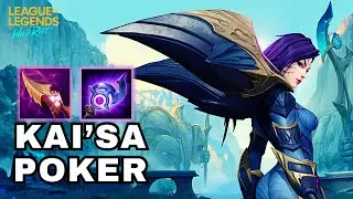 MINHA KAI&rsquo;SA AP de POKER &eacute; CHATINHA LATE GAME💠 | lol Wild Rift